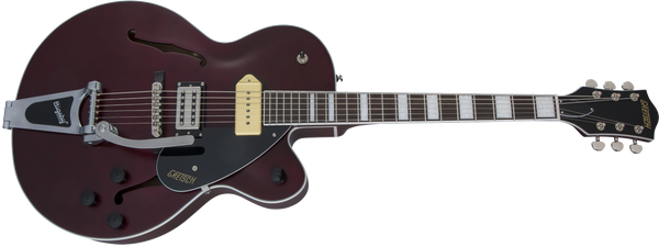 Gretsch G2420T-P90 Limited Edition Streamliner Hollow Body P90 with Bigsby Rosewood Fingerboard Midnight Wine Satin