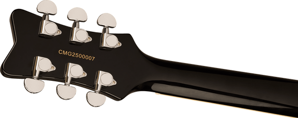 Gretsch Streamliner Jet Club 1 Pickup Laurel Fingerboard Jet Black