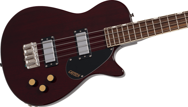 Gretsch Streamliner Jet Club Bass Single-Cut Laurel Fingerboard Walnut Stain