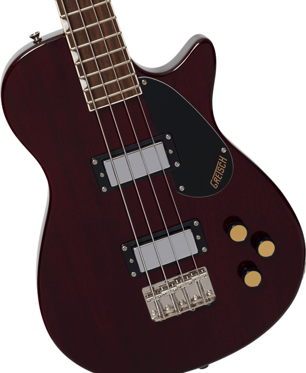 Gretsch Streamliner Jet Club Bass Single-Cut Laurel Fingerboard Walnut Stain