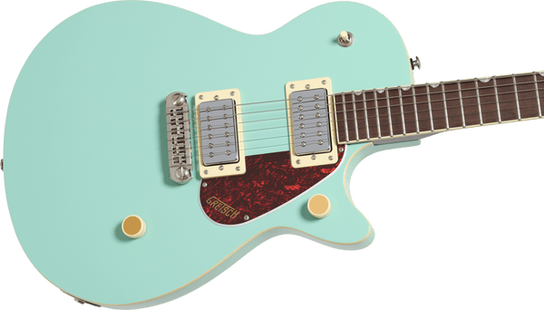 Gretsch Streamliner Jet Club Single-Cut with Wraparound Laurel Fingerboard Mint Metallic