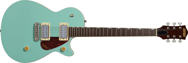 Gretsch Streamliner Jet Club Single-Cut with Wraparound Laurel Fingerboard Mint Metallic