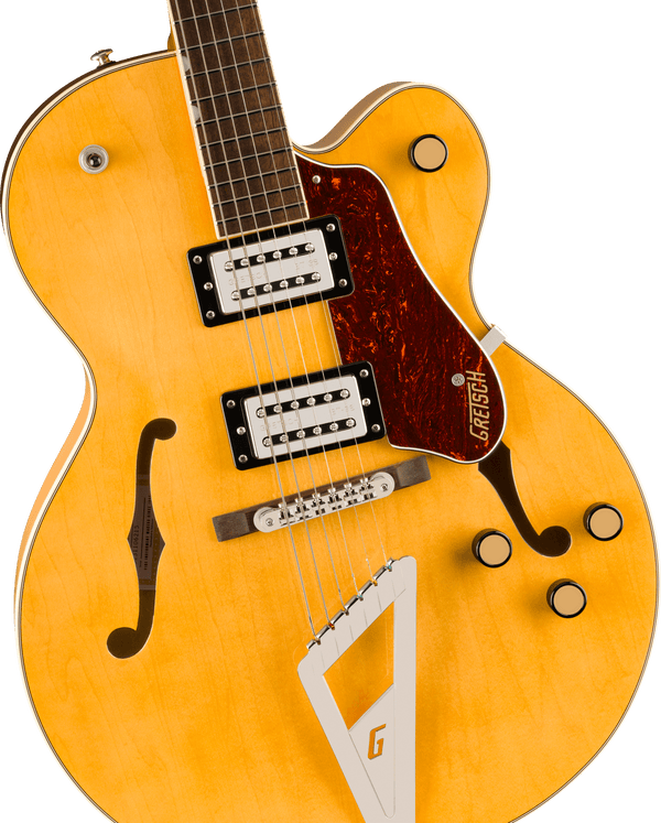 Gretsch G2420 Streamliner Hollow Body with Chromatic II Laurel Fingerboard Broad'Tron BT-3S Pickups Village Amber