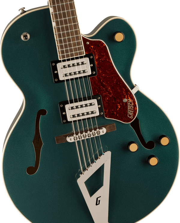 Gretsch G2420 Streamliner Hollow Body with Chromatic II Laurel Fingerboard Broad'Tron BT-3S Pickups Cadillac Green