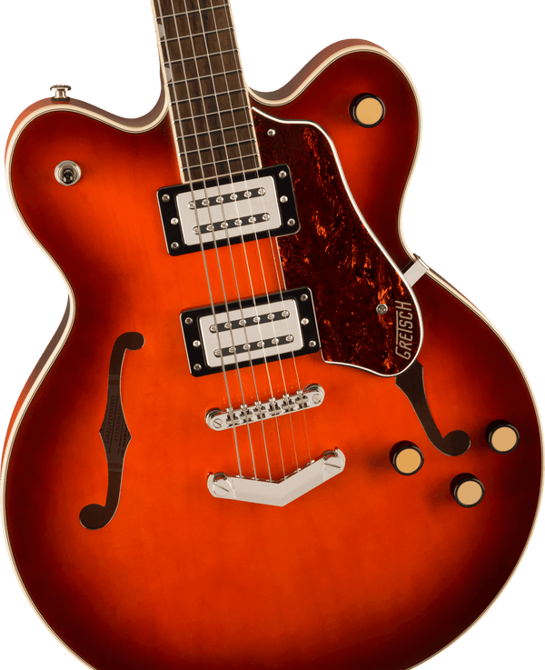 Gretsch G2622 Streamliner Center Block Double-Cut with V-Stoptail Laurel Fingerboard Broad’Tron BT-3S Pickups Fireburst