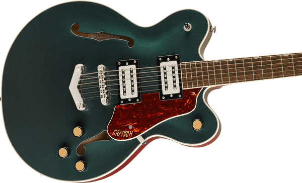 Gretsch G2622 Streamliner Center Block Double-Cut with V-Stoptail Laurel Fingerboard Broad’Tron BT-3S Pickups Cadillac Green
