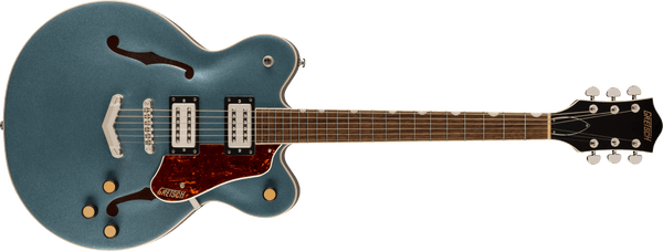 Gretsch G2622 Streamliner Center Block Double-Cut with V-Stoptail Laurel Fingerboard Broad’Tron BT-3S Pickups Gunmetal
