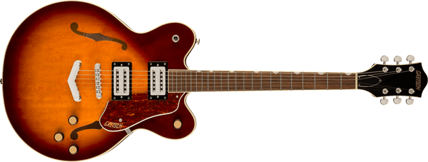 Gretsch G2622 Streamliner Center Block Double-Cut with V-Stoptail Laurel Fingerboard Broad’Tron BT-3S Pickups Forge Glow