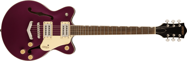 Gretsch G2655 Streamliner Center Block Jr. Double-Cut with V-Stoptail Laurel Fingerboard Burnt Orchid