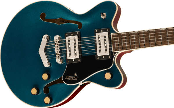 Gretsch G2655 Streamliner Center Block Jr. Double-Cut with V-Stoptail Laurel Fingerboard Midnight Sapphire