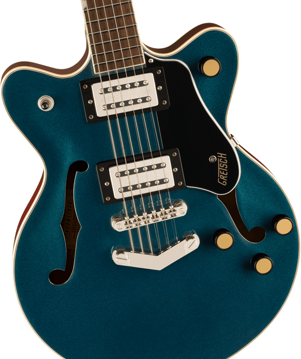 Gretsch G2655 Streamliner Center Block Jr. Double-Cut with V-Stoptail Laurel Fingerboard Midnight Sapphire
