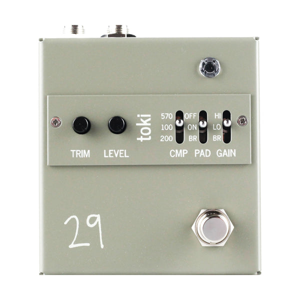 29 Pedals TOKI Fuzz Pedal - Gray - 1