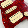 920D Pre-Wired Pickguard HSH Seymour Duncan P-Rails 2014 - Tortoise - 3