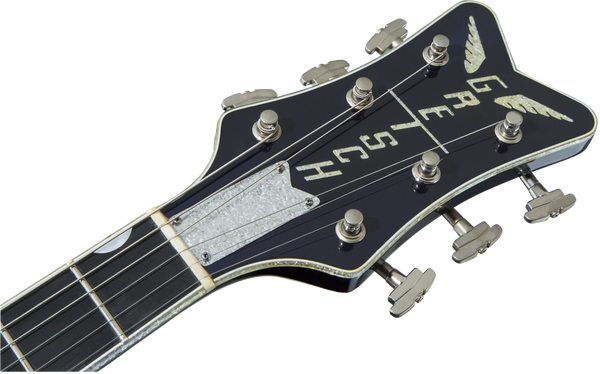 Gretsch G6136T-CSTRR Custom Shop Rich Robinson "Magpie" with Bigsby Ebony Fingerboard Raven's Breast Blue Relic