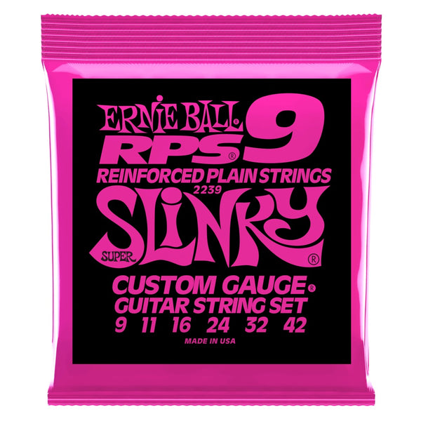 Ernie Ball Super Slinky RPS Nickel Wound Electric Guitar Strings 9-42 Gauge P02239