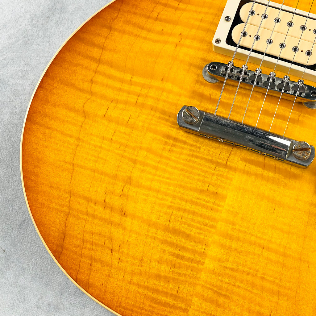 Gibson Custom Shop 1958 Les Paul Reissue Figured Single Pickup VOS 2023 - Dirty Lemonburst - 8
