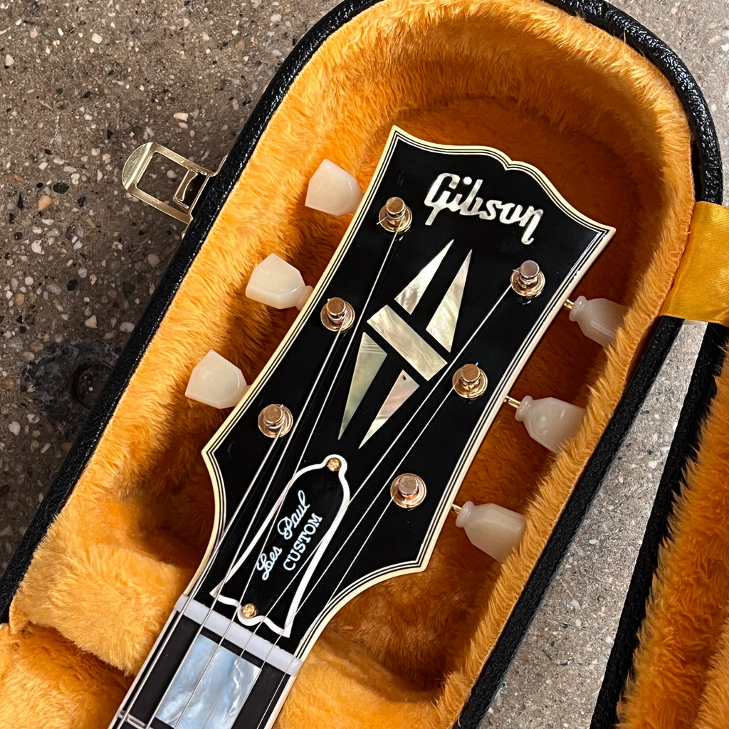 Gibson Custom Shop 1957 Les Paul Custom Murphy Lab Ultra Light Aged 2022 - Ebony - 10