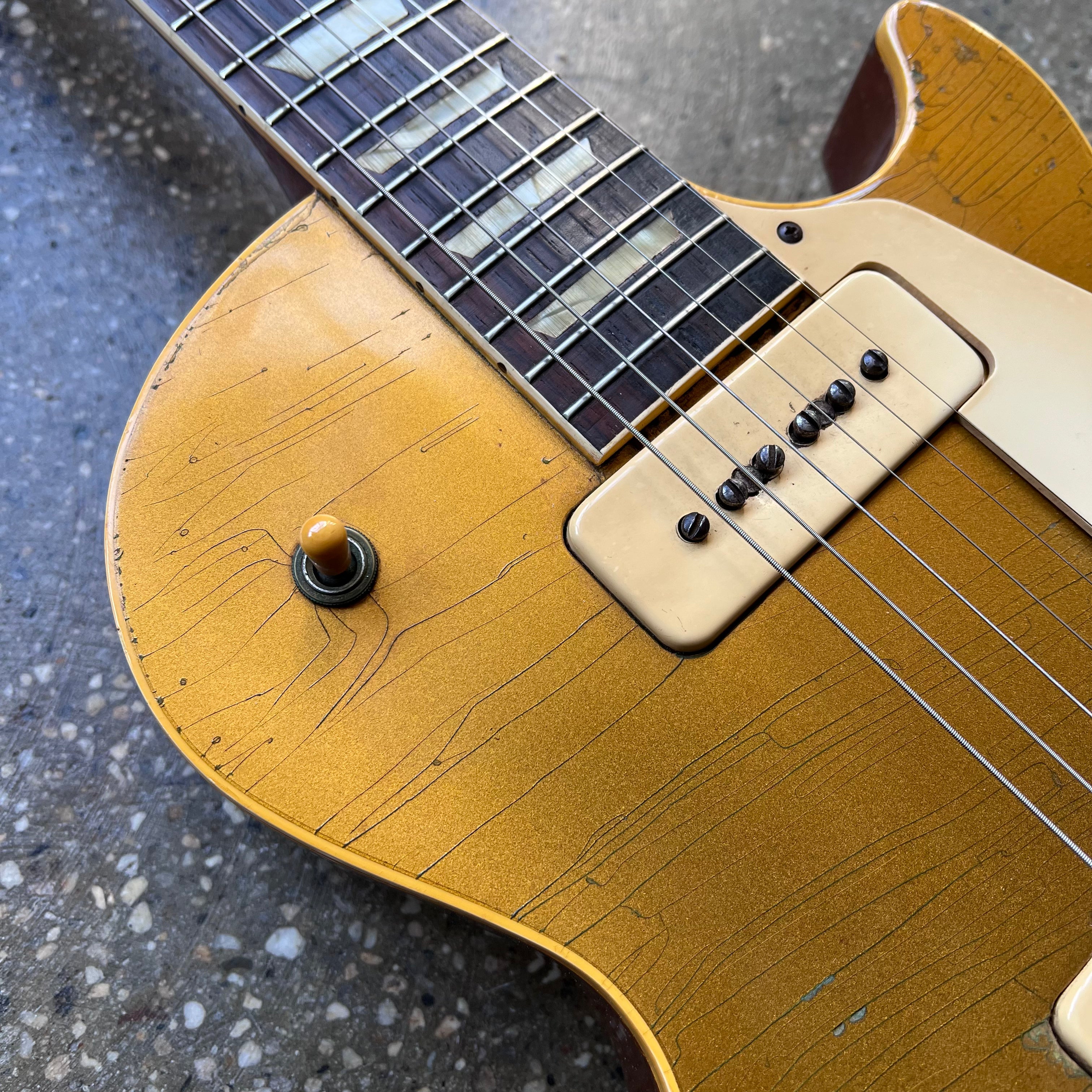 Gibson Les Paul Model Vintage Electric Guitar 1952 - Goldtop