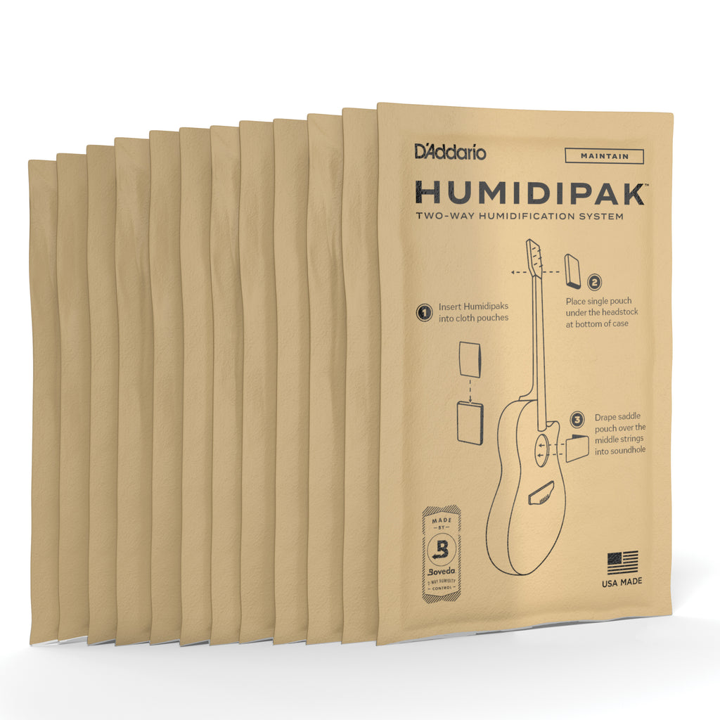 D'Addario Humidipak Maintain Replacement 12-Pack