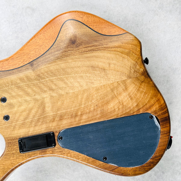 AC Guitars Krell 4/34 Turkish Walnut 4-String Bass 2025 - Satin Natural - 13