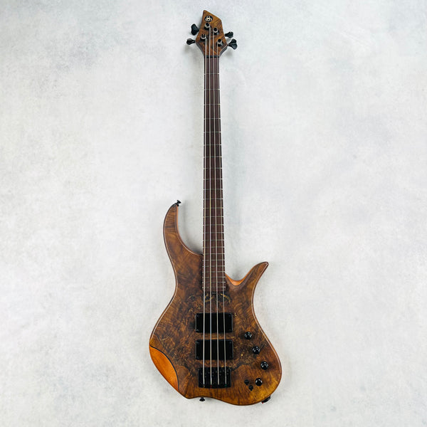 AC Guitars Krell 4/34 Turkish Walnut 4-String Bass 2025 - Satin Natural - 2