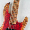 AC Guitars RetroB 5/34 ART Maple Burl NAMM 2025 5-String Bass - Satin Natural - 3
