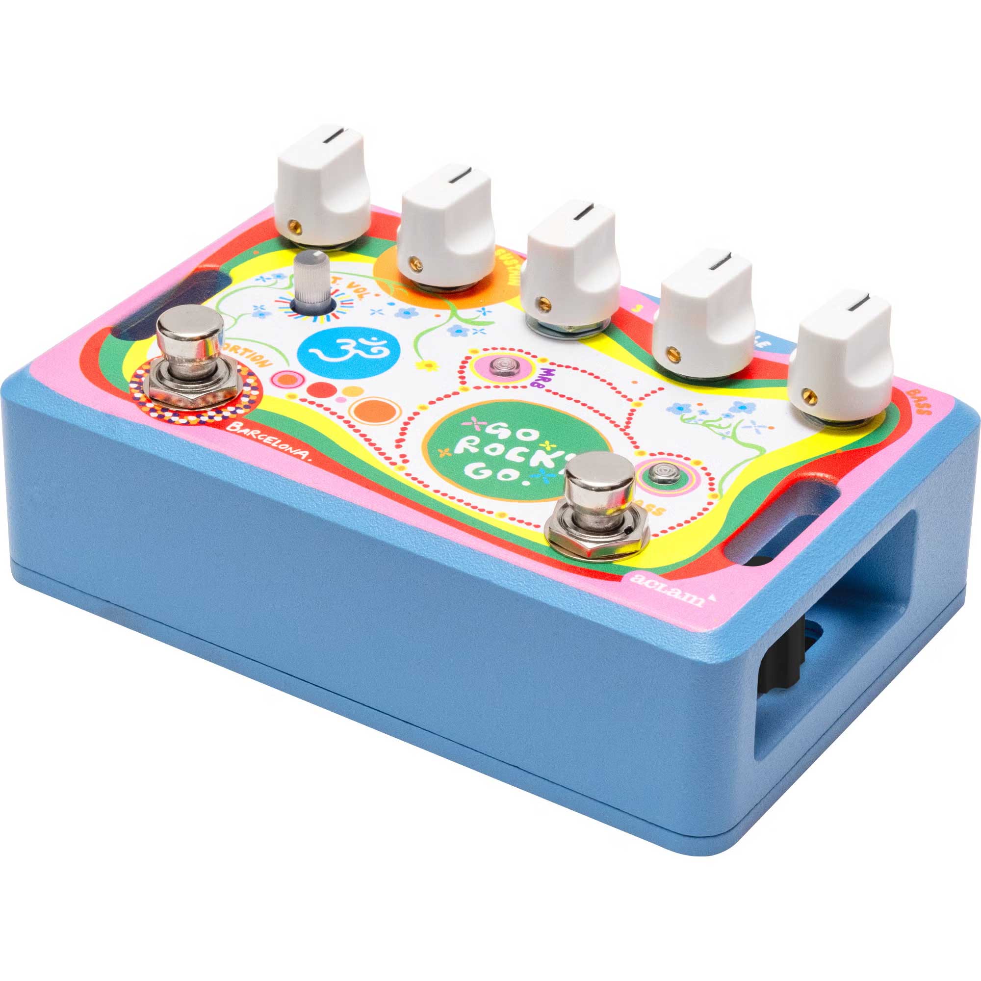 aclam pedals Aclam Go Rocky Go Pedal - 1967 Vox Conqueror Inspired Distortion MRB