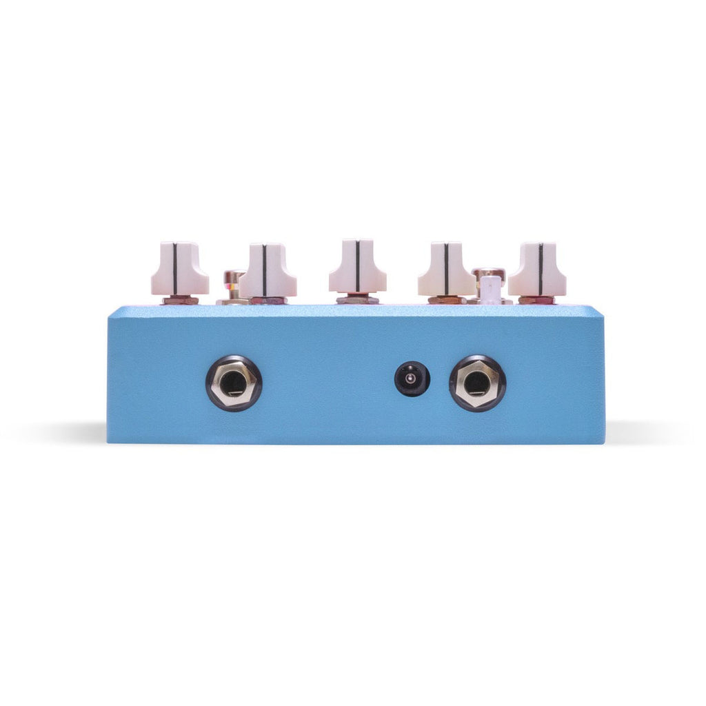 Aclam Go Rocky Go Pedal - Graphic - Input and Output Jacks