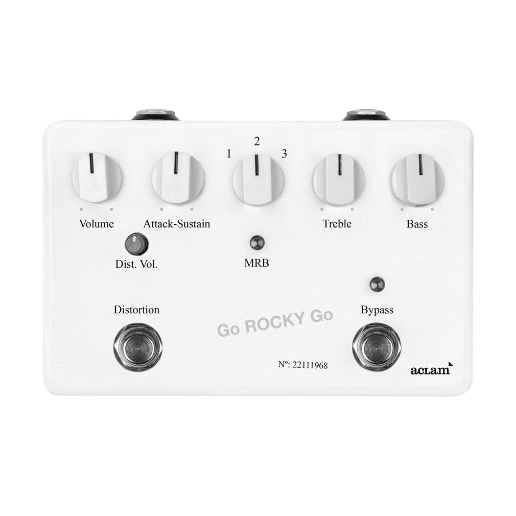 Aclam Go Rocky Go - White Album Edition Pedal - 1