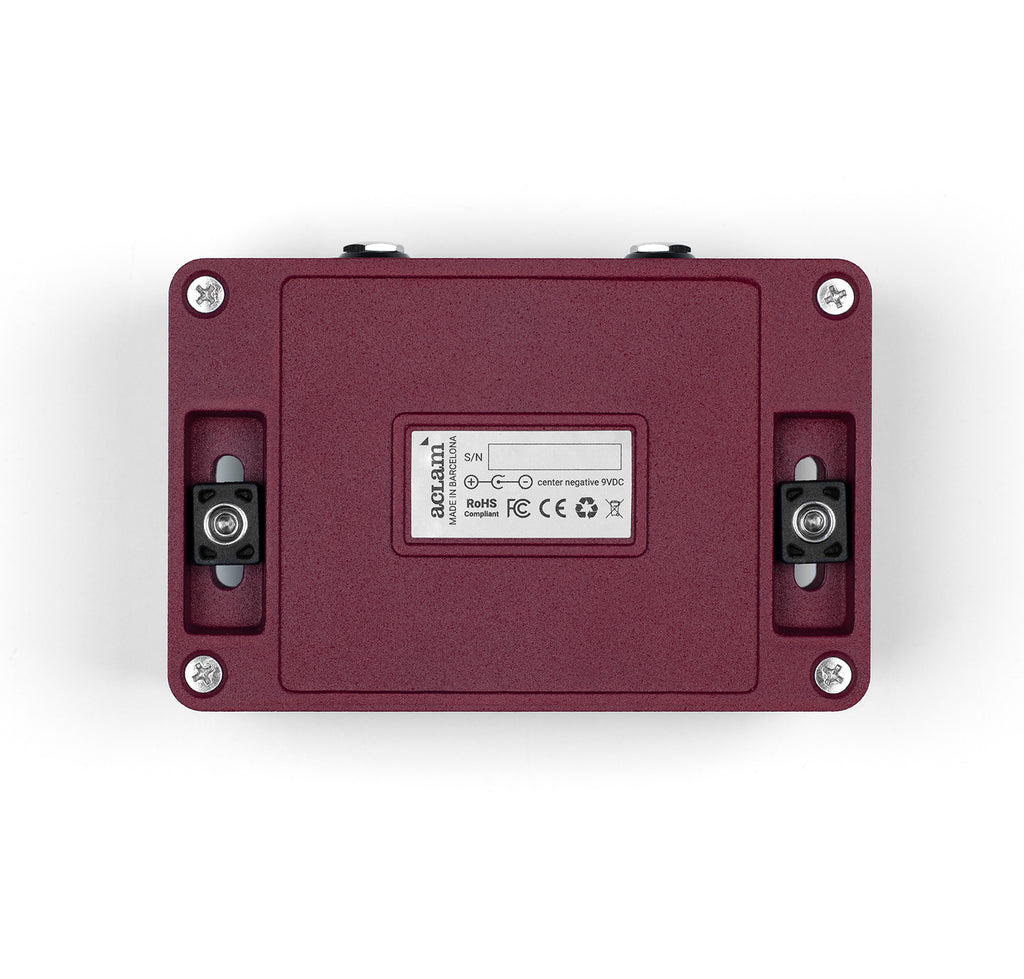 Aclam The Woman Tone Pedal - Purple / Woman Graphic - Bottom
