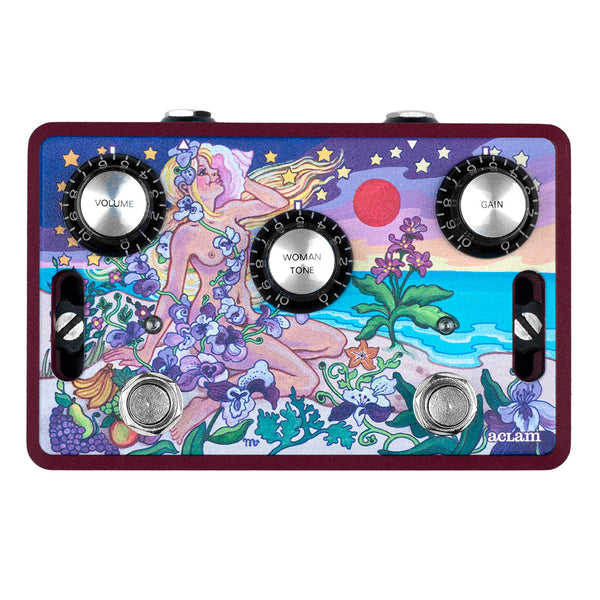 Aclam The Woman Tone Pedal - Purple / Woman Graphic - Top