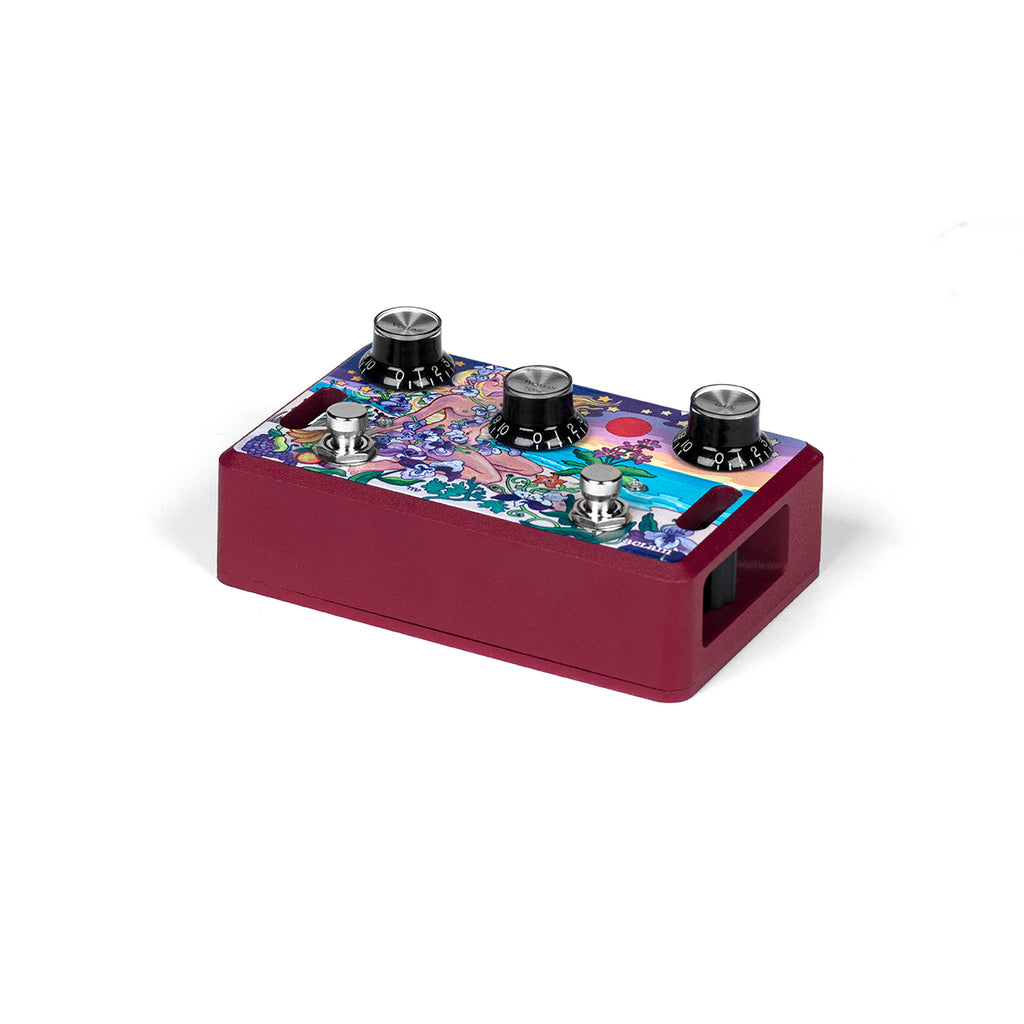 Aclam The Woman Tone Pedal - Purple / Woman Graphic - Perspective