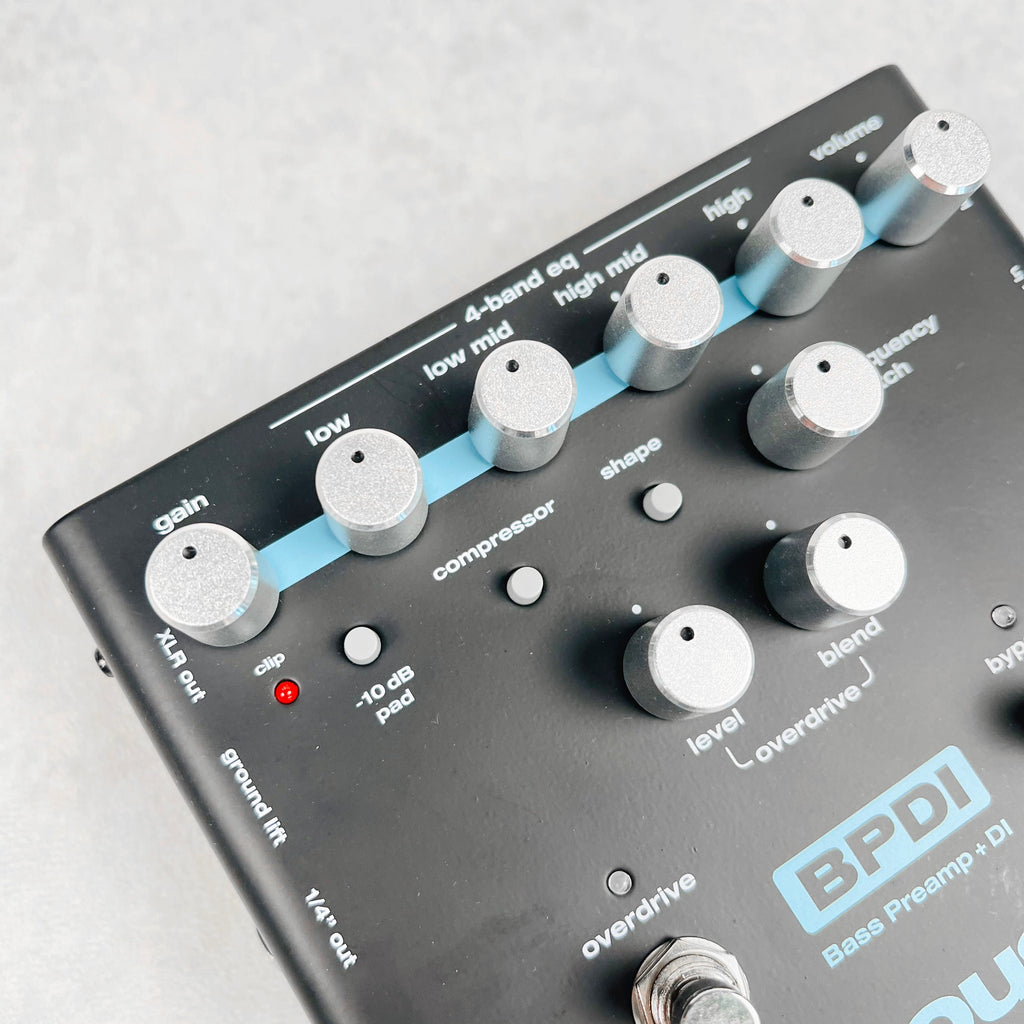 Acoustic BPDI Bass Preamp and Direct Box 2020s - Black - 2