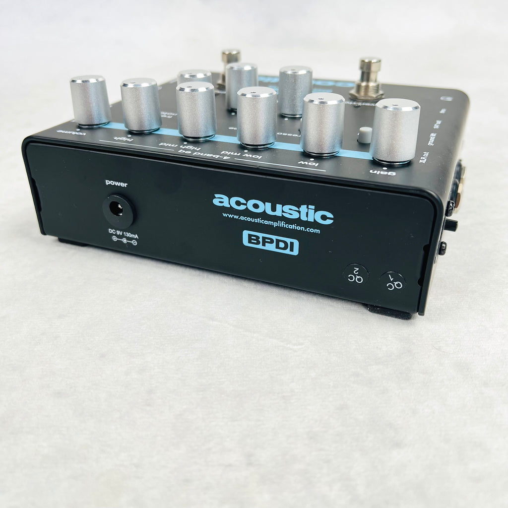 Acoustic BPDI Bass Preamp and Direct Box 2020s - Black - 6