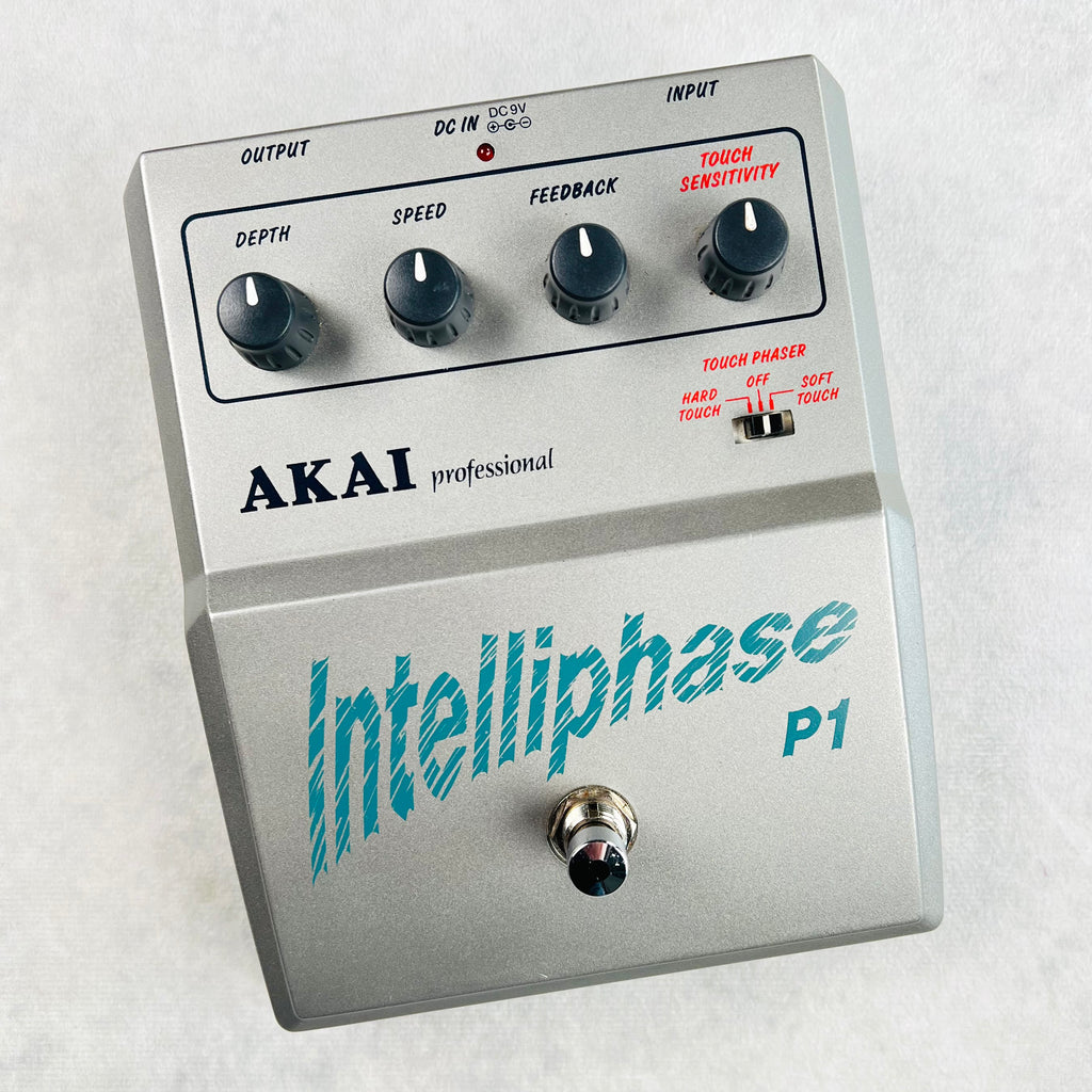 Akai Intelliphase P1 Analog Phaser Owned by Tom Verlaine 1997 - Silver - 1