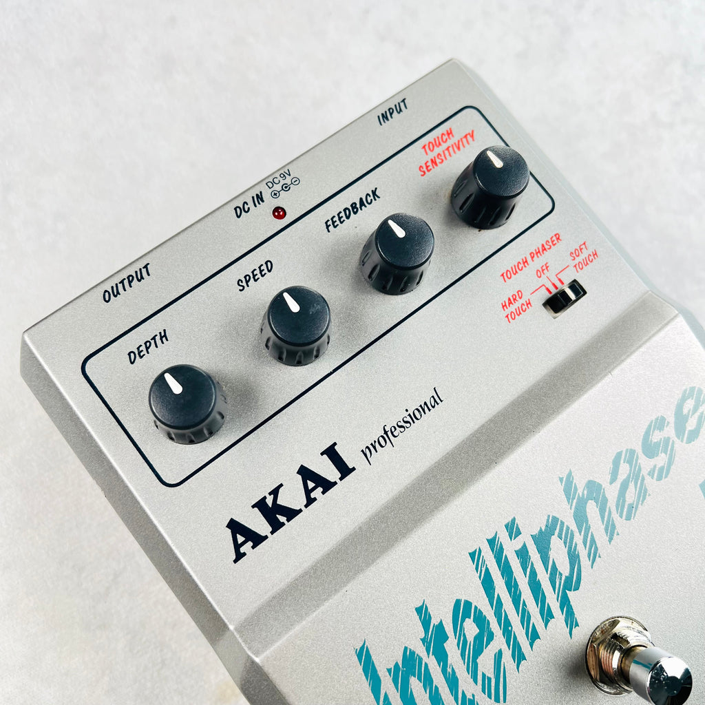 Akai Intelliphase P1 Analog Phaser Owned by Tom Verlaine 1997 - Silver - 2