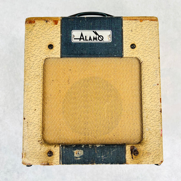 Alamo Challenger 1x6" Combo Amplifier 1960s - Grey - 1