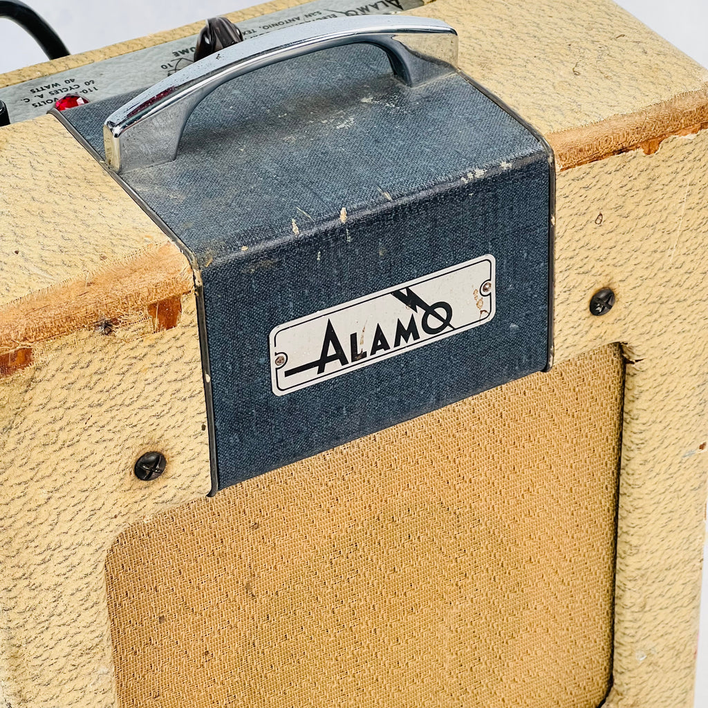Alamo Challenger 1x6" Combo Amplifier 1960s - Grey - 2