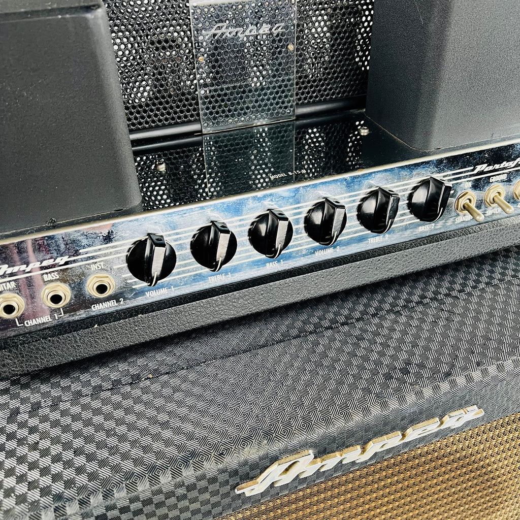 Ampeg B-15N 1x15" Flip Top Bass Combo Amplifier 1966 - Navy - 4