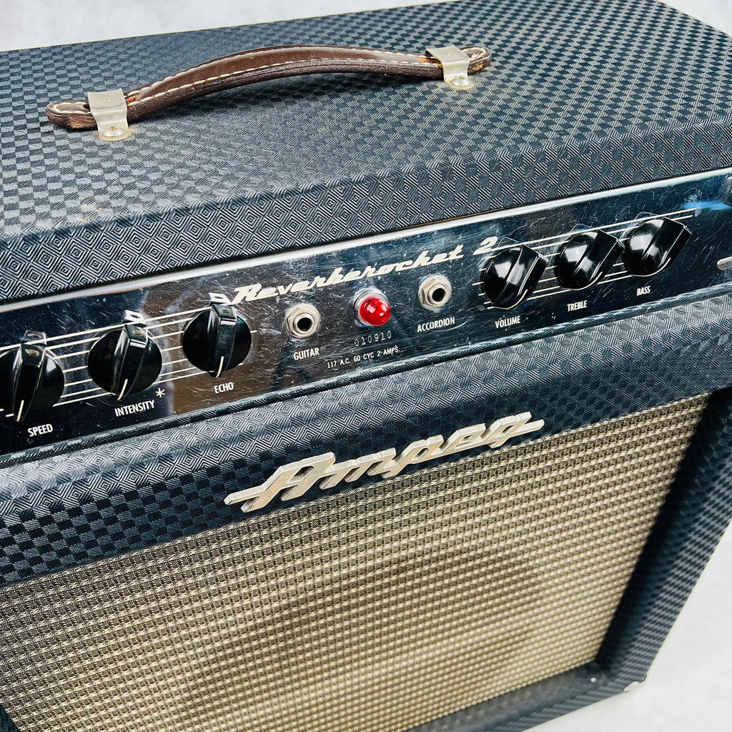 Ampeg GS-12R Reverberocket 2 1x12" Combo Amplifier 1965 - Blue - 4