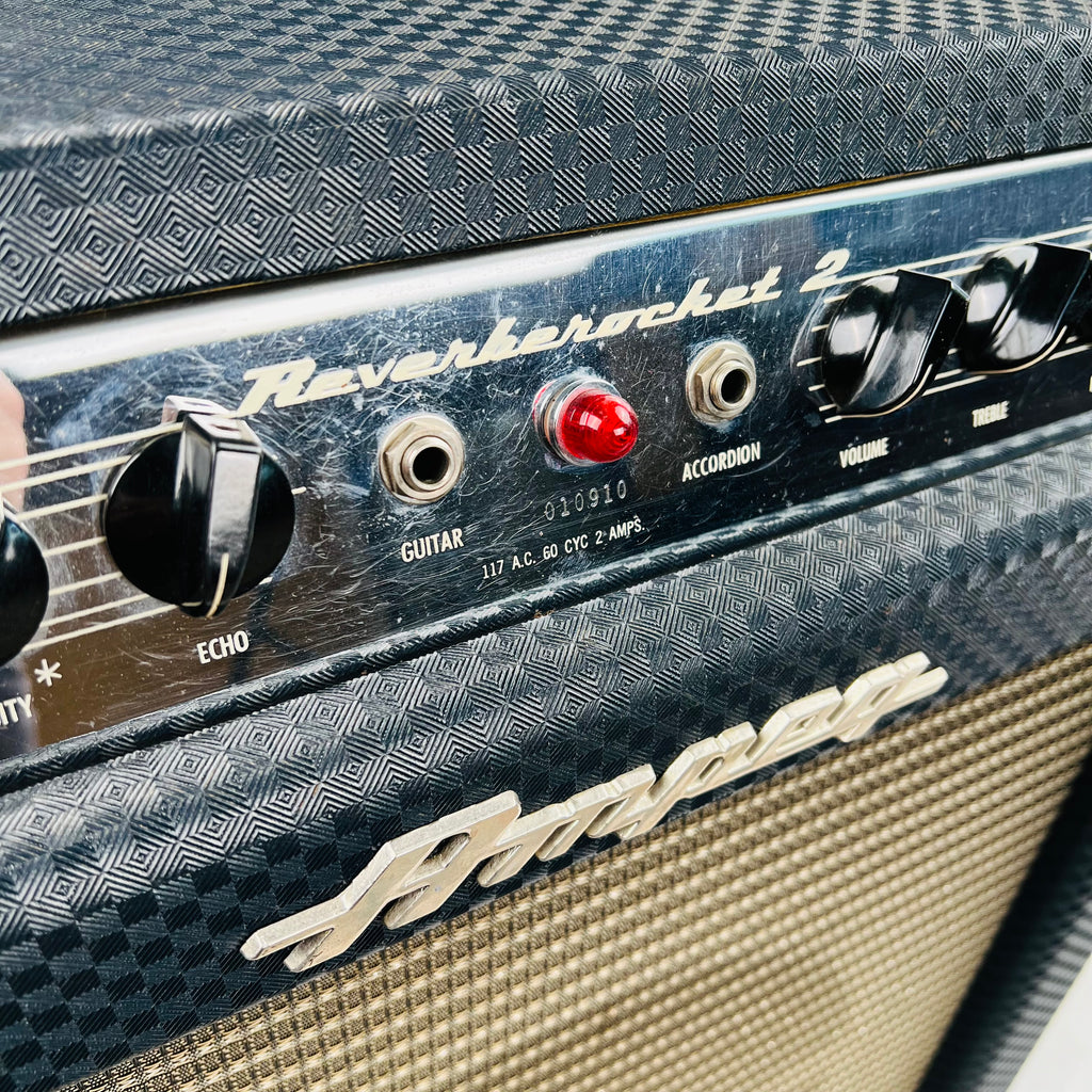 Ampeg GS-12R Reverberocket 2 1x12" Combo Amplifier 1965 - Blue - 6
