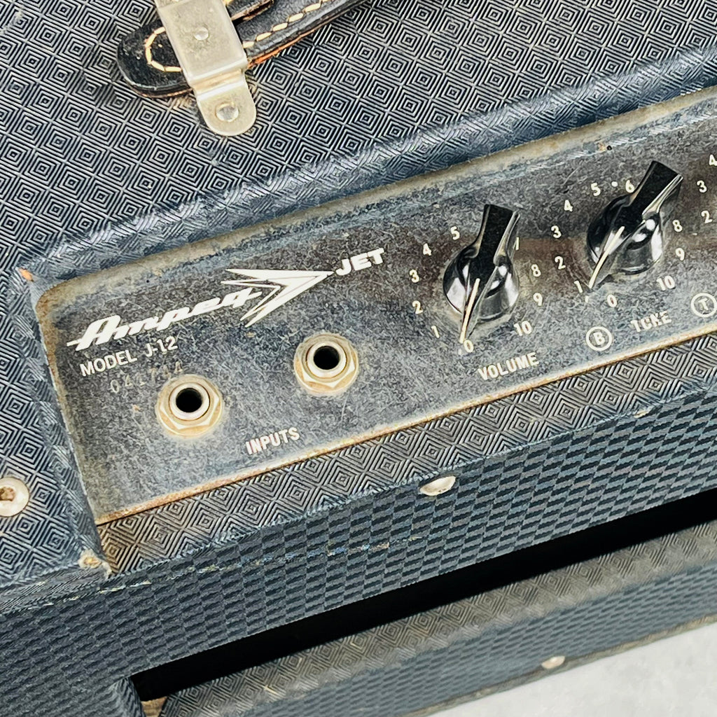 Ampeg J-12 Jet 1x12" Combo Amplifier 1966 - Random Navy Flair - 10