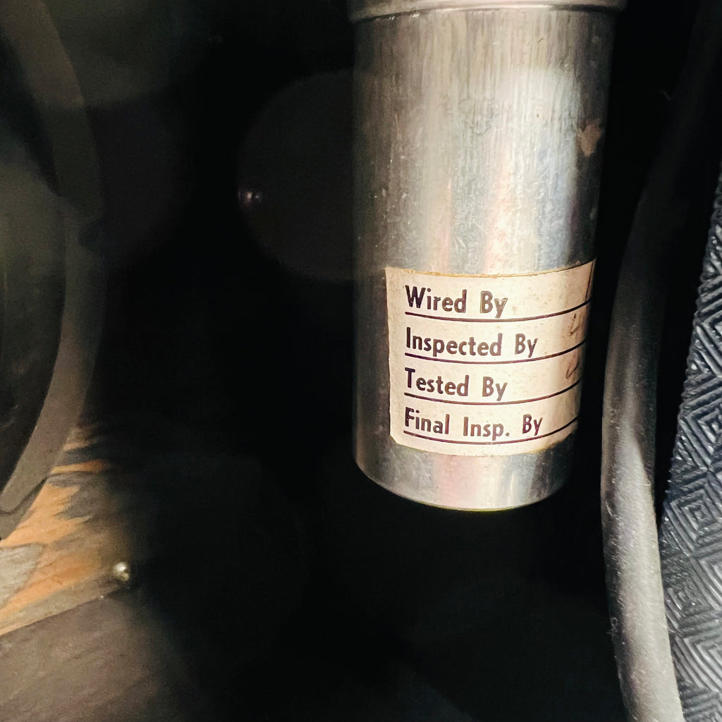 Ampeg J-12 Jet 1x12" Combo Amplifier 1966 - Random Navy Flair - 17