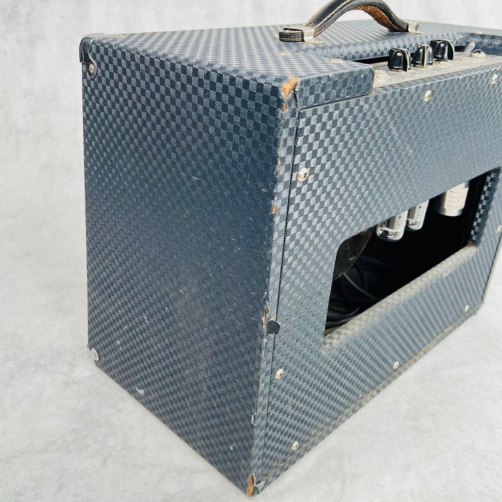 Ampeg J-12 Jet 1x12" Combo Amplifier 1966 - Random Navy Flair - 9