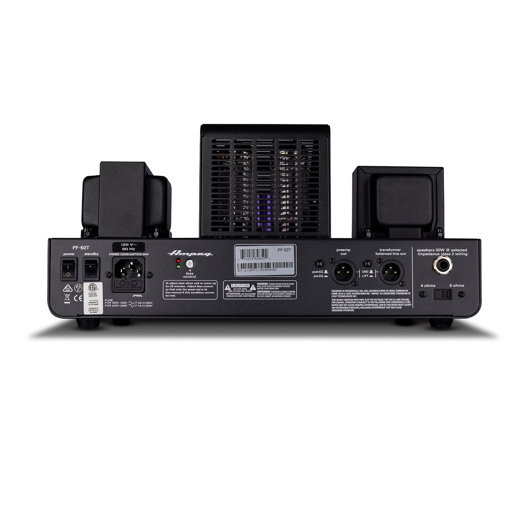 Ampeg PF50T 50w Tube Bass Head - 3