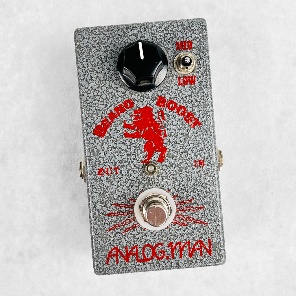 Analogman Beano Boost Treble Booster Pedal - Silver - 1