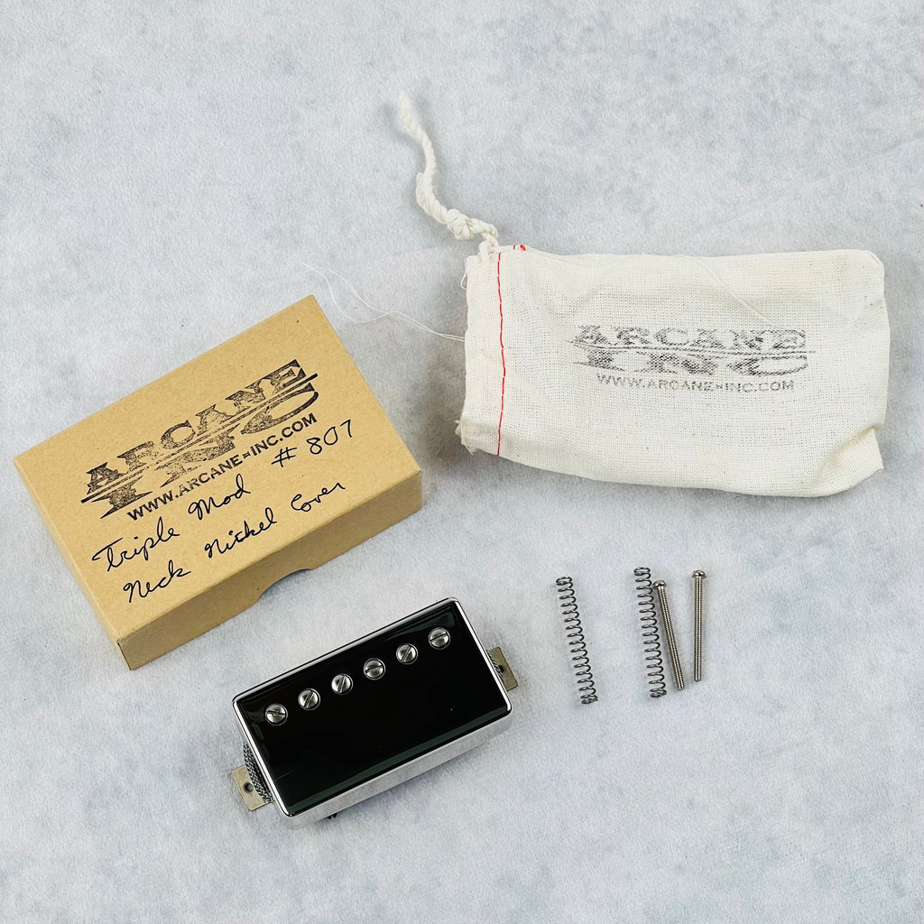 Arcane Triple Mod Neck Humbucker Pickup - Nickel - 6