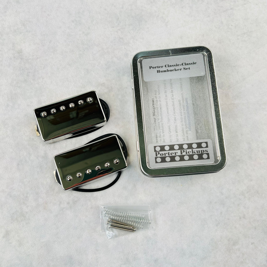 Porter Classic-Classic Humbucker Pickup Set - Nickel - 7