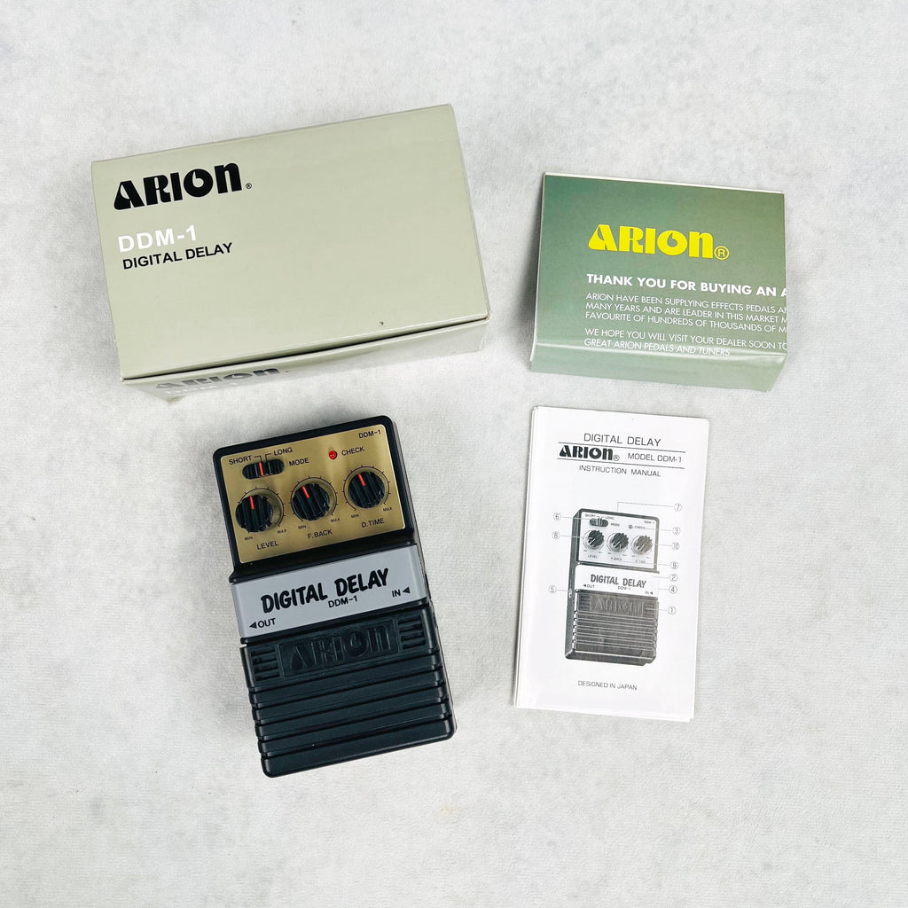 Arion DDM-1 Digital Delay Pedal 2010s - Black - 7