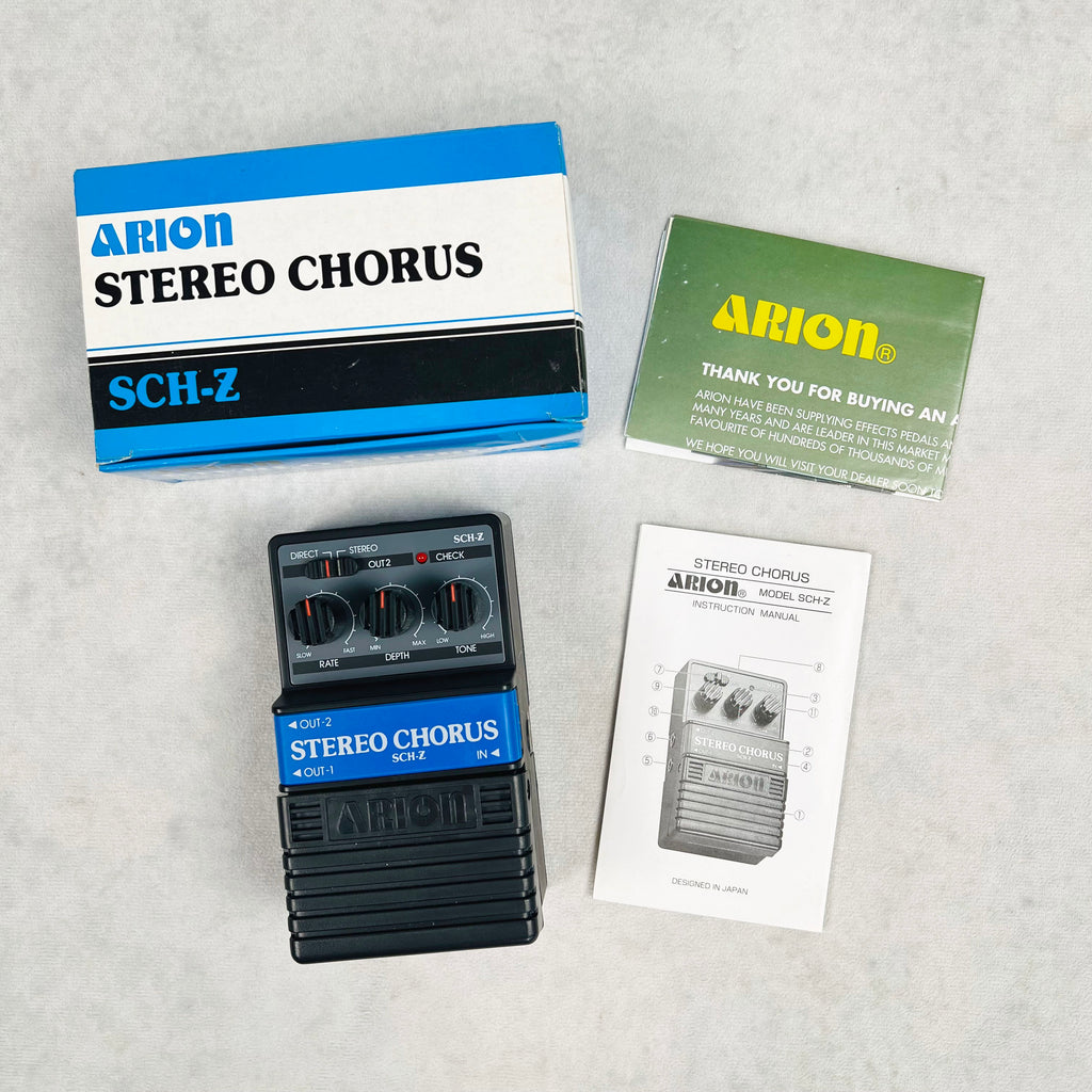 Arion SCH-Z Stereo Chorus Pedal 2010s - Black - 7